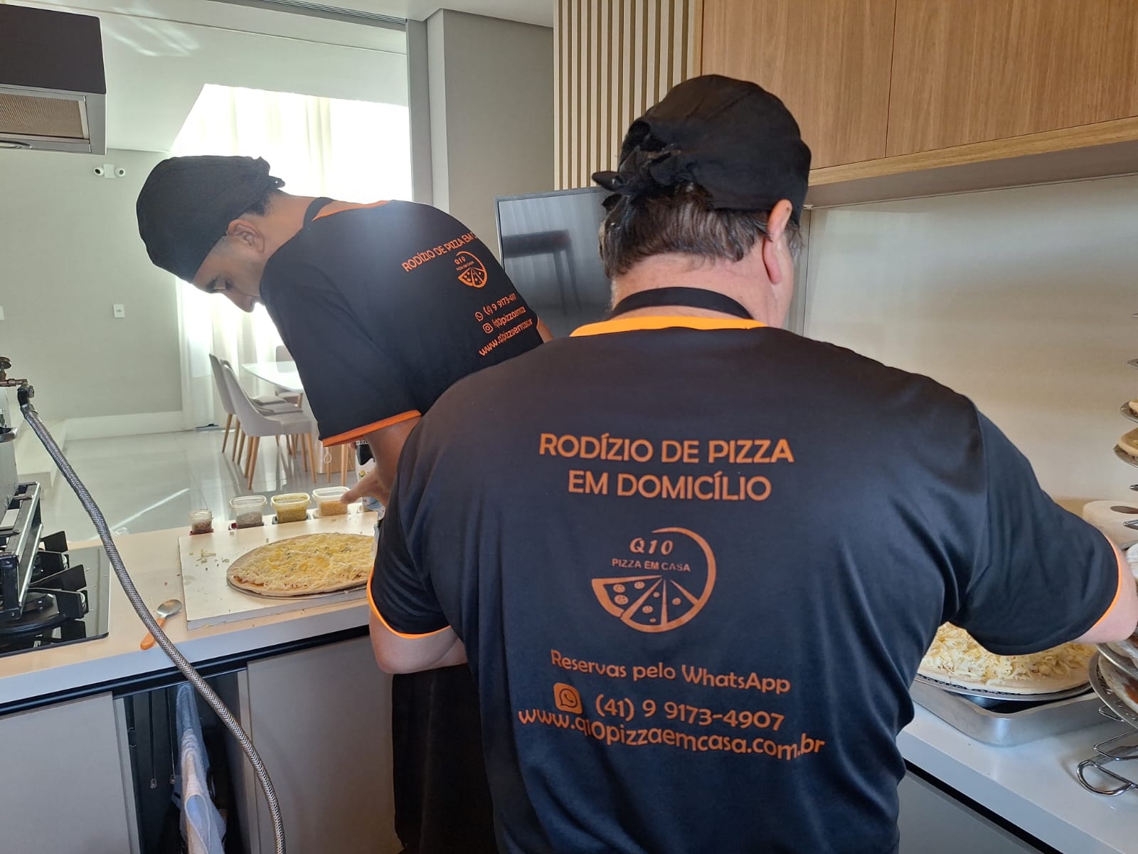 Rodízio de Pizza em Casa