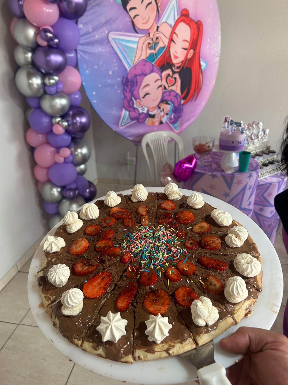 Rodízio de pizza em casa